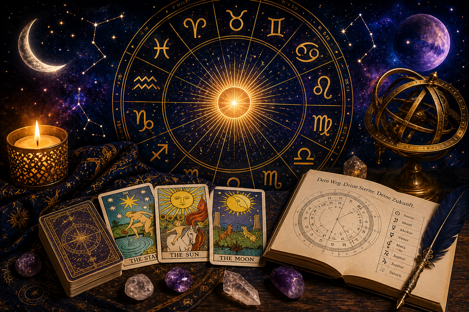 Hellsehen Astrologie